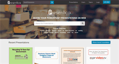 Desktop Screenshot of presentica.com